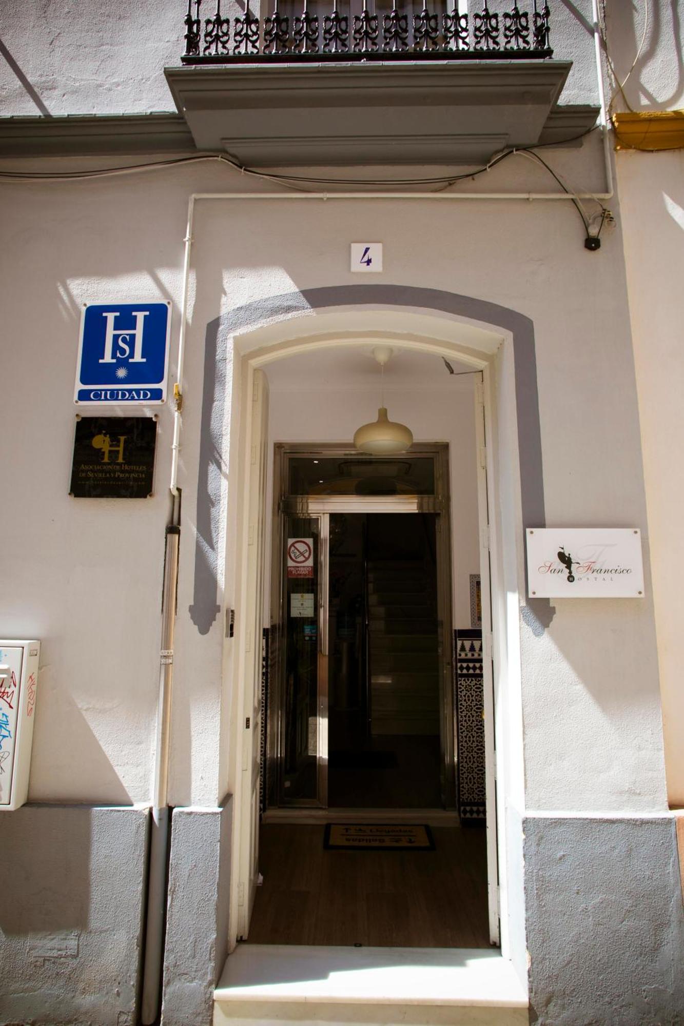 Hostal San Francisco Sevilla Exteriör bild