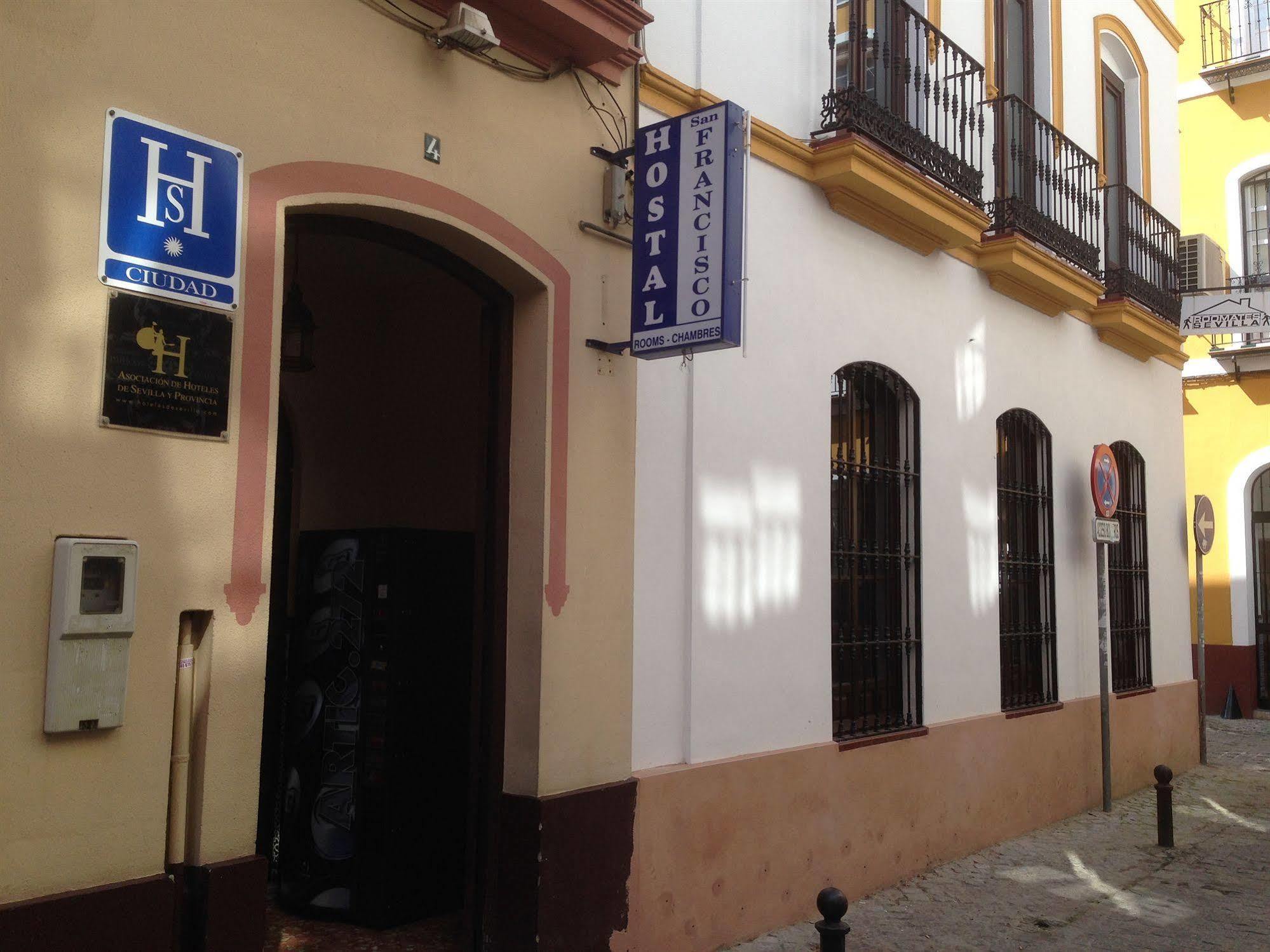 Hostal San Francisco Sevilla Exteriör bild